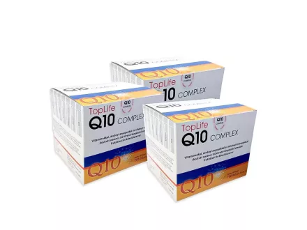   Q10 Koenzim Complex TopLife ampullás 3 doboz Legkedvezőbb ár