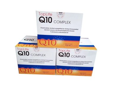Q10 Koenzim Complex TopLife ampullás 3 doboz Legkedvezőbb ár