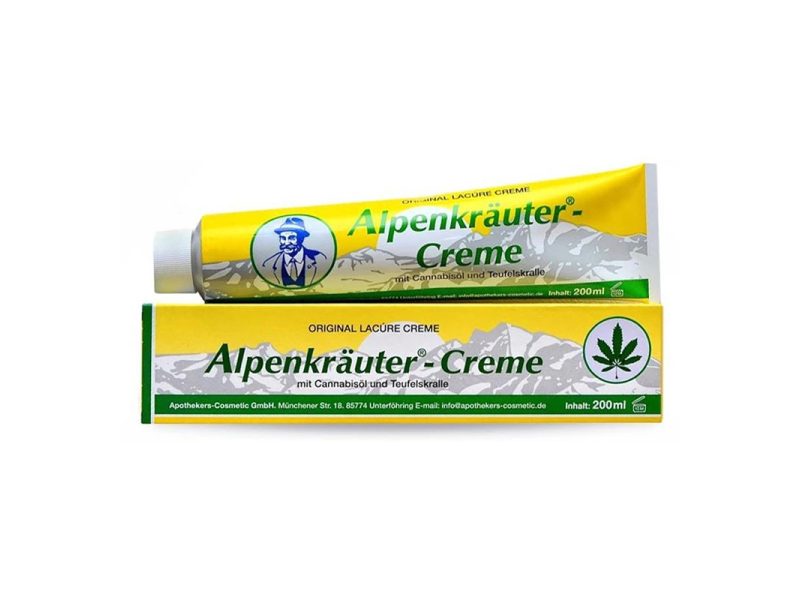 Alpenkrauter Cannabis krém 200ml