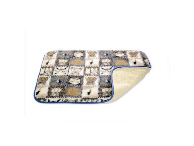 Sleepy-Gyermek gyapjú DERÉKALJ Macis-kék