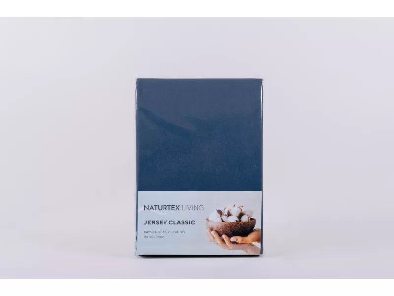 Jersey iron blue lepedő 140-160x200 cm