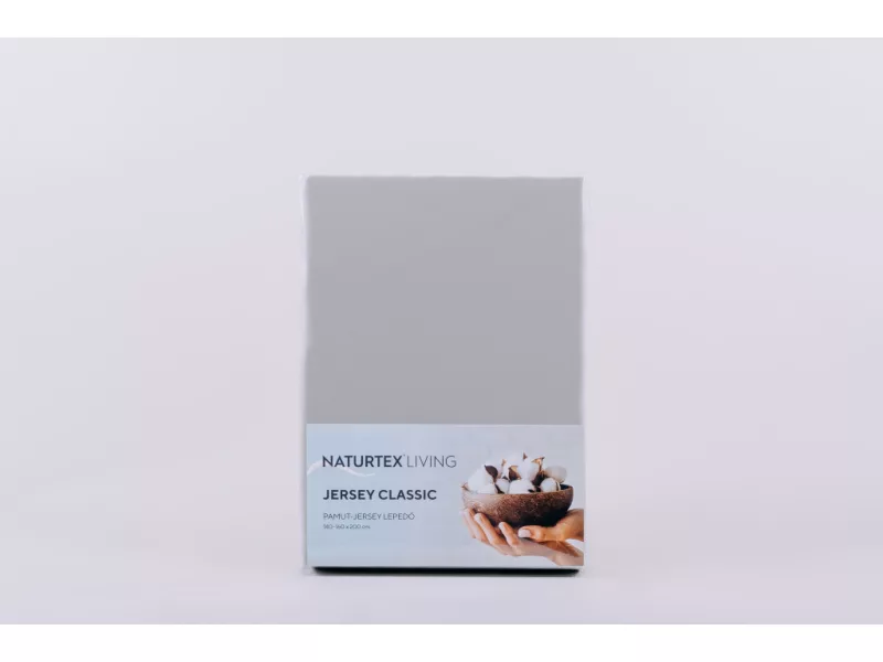 Jersey grey lepedő 140-160x200 cm