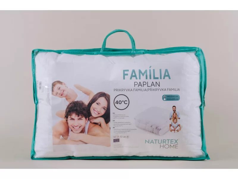 Família paplan 140x200 cm - 1000g