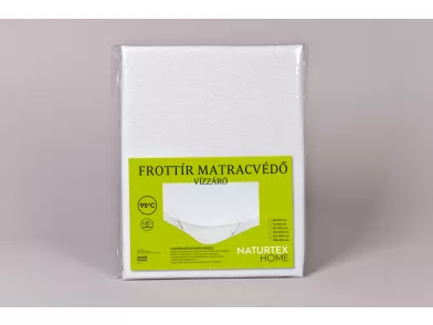 Frottír matracvédő PVC borítással 160x200 cm
