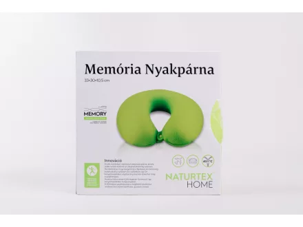 Memory világos zöld nyakpárna