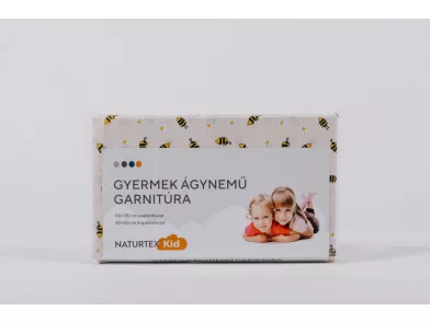 2 részes gyermek ágynemű huzat/Mini méhecskék