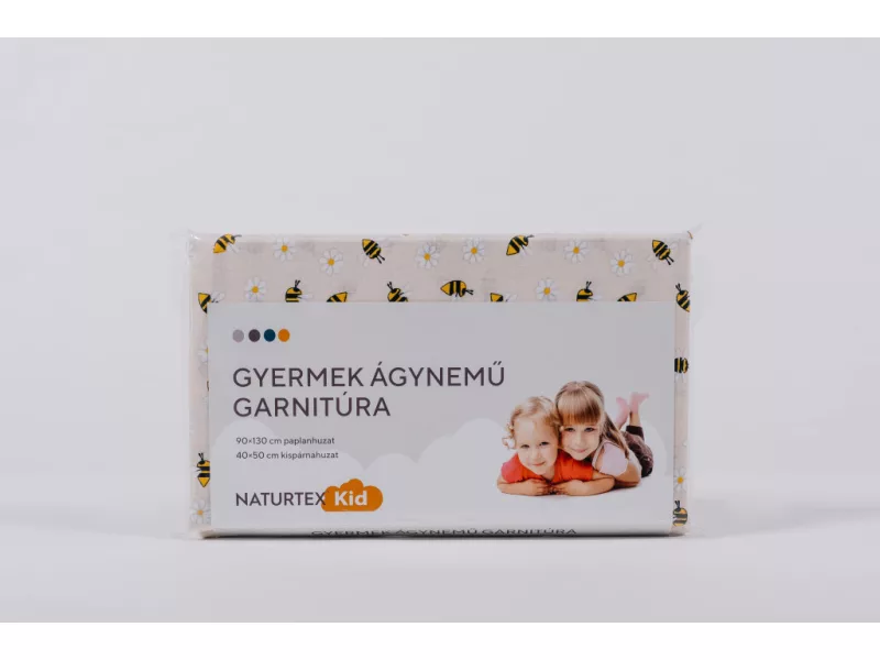 2 részes gyermek ágynemű huzat/Mini méhecskék