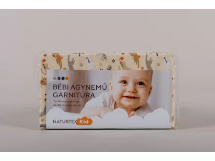 2 részes Baby ágyneműhuzat/Cicás