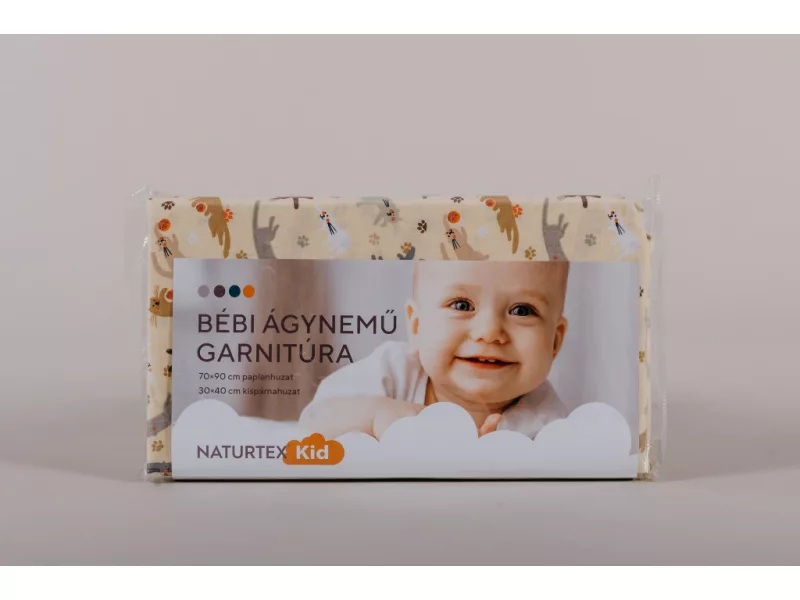 2 részes Baby ágyneműhuzat/Cicás