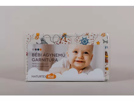 2 részes Baby ágyneműhuzat/Kalózos