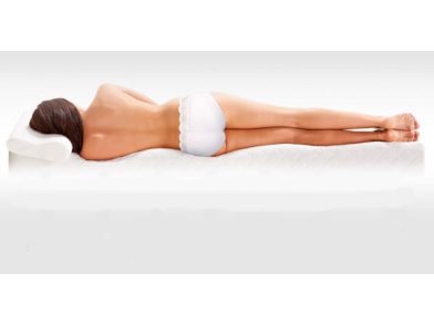 Fedőmatrac hideghab 10cm vastag, 100x175cm