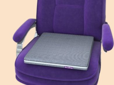 Berry Luxus Grey ülőpárna, 4cm HR hab + GélRács + Szürke 3D huzat