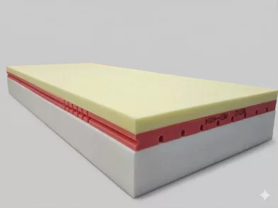 Ortho-Sleepy Light Aloe Vera matrac 23cm magas Ortopéd matrac Kiegyenlítő+Memory réteggel 180x200cm