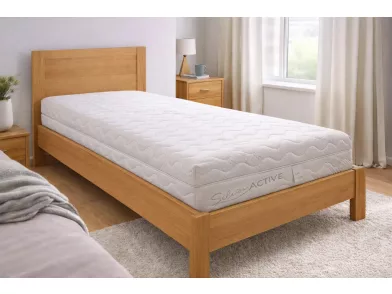Ortho Sleepy 23cm magas Ortopéd Matrac 4cm Memory réteggel Fehér Silver huzatban 80x200cm Akciós