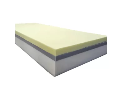 Ortho Sleepy 23cm magas Ortopéd Matrac 4cm Memory réteggel Fehér Silver huzatban 80x200cm Akciós
