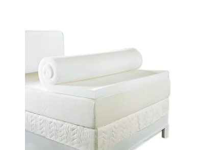 Ortho-Sleepy Memory topper fedőmatrac, Silver, Aloe vagy Bamboo huzattal,  2cm magas, 140x200cm