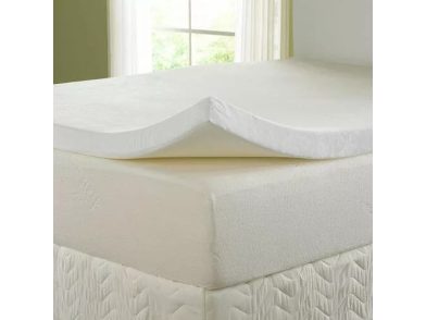 Ortho-Sleepy Memory topper fedőmatrac, Silver, Aloe vagy Bamboo huzattal,  2cm magas, 140x200cm