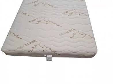 Ortho-Sleepy Memory topper fedőmatrac, Silver, Aloe vagy Bamboo huzattal,  2cm magas, 140x200cm