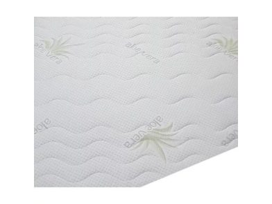 Ortho-Sleepy Memory topper fedőmatrac, Silver, Aloe vagy Bamboo huzattal,  2cm magas, 140x200cm