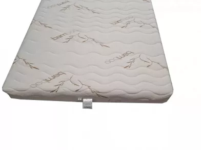 Ortho-Sleepy Memory topper fedőmatrac, Silver, Aloe vagy Bamboo huzattal,  6cm magas, 140x200cm
