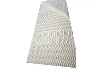 Vitaroll - Akupresszúrás 7 zóna+ 2cm HR EcO hab Kiegyenlítő Fedőmatrac Bamboo huzattal 140x200cm