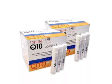 Q10 Koenzim Complex TopLife ampullás 2 doboz Kedvezőbb ár