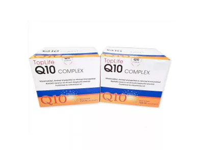 Q10 Koenzim Complex TopLife ampullás 2 doboz Kedvezőbb ár