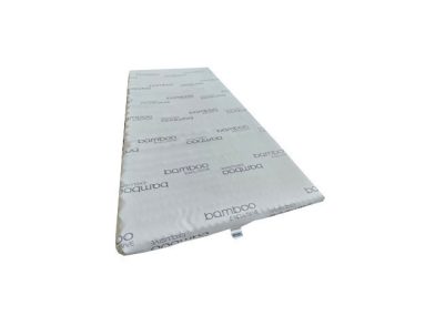 VitaRoll - Red 7 zónás  + 2cm HR EcO hab, Kiegyenlítő Fedőmatrac Bamboo Exclusive huzattal 120x200cm