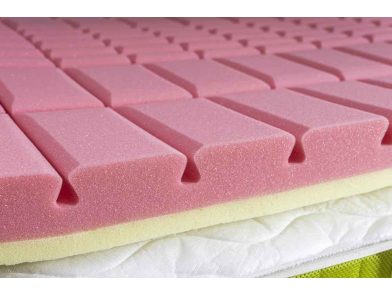 VitaRoll - Red 7 zónás  + 2cm HR EcO hab, Kiegyenlítő Fedőmatrac Bamboo Exclusive huzattal 120x200cm