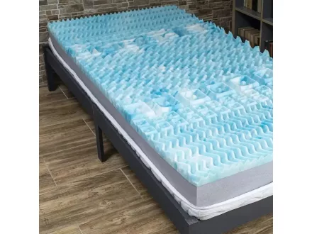   VitaRoll 7 zónás KÉK EcO Matrac, Silver huzattal, 120x200cm