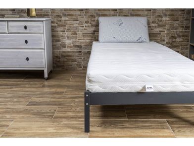 VitaRoll - Slim 7 zónás KÉK EcO Matrac, Silver/Ezüst huzattal, 120x200cm