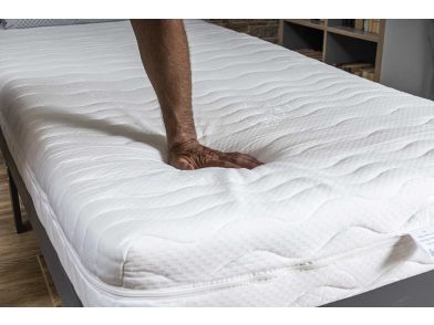 VitaRoll - Slim 7 zónás KÉK EcO Matrac, Silver/Ezüst huzattal, 120x200cm