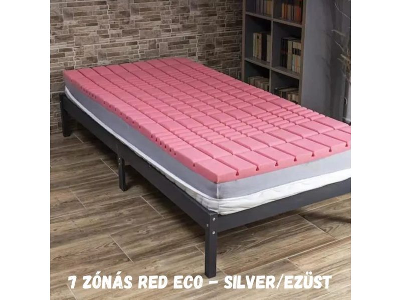 VitaRoll - Slim 7 zónás RED EcO Matrac, Silver/Ezüst huzattal