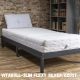 VitaRoll - Slim Flexy Matrac, Silver/Ezüst huzattal, 160x200cm 