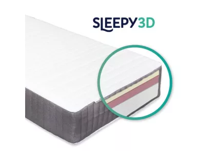 Sleepy 3D Mocca Luxus matrac extra vastag 25cm / kemény