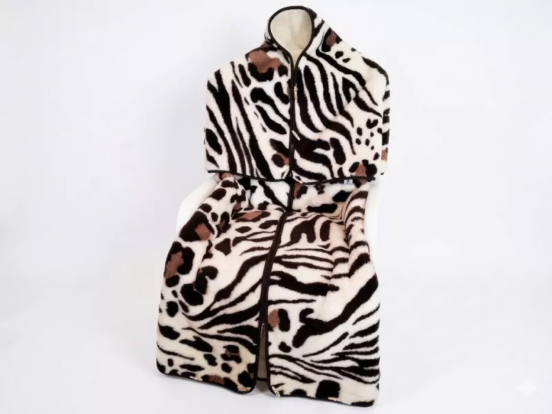 Sleepy - Mintás Gyapjú TV köntös 160x200cm - kiárusítás